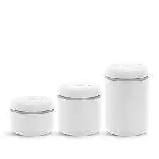 Fellow Atmos Vacuum Canister - Matte White
