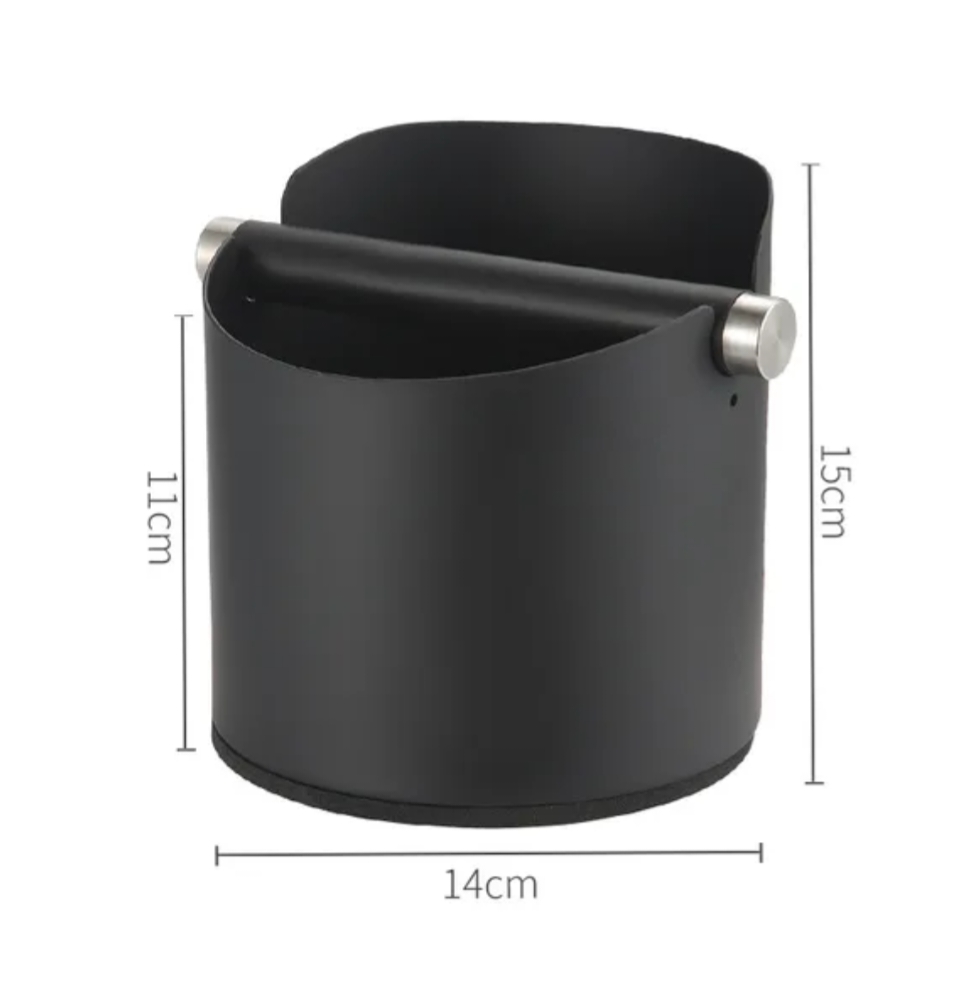 Stainless Steel Coffee Grounds Knock Box
