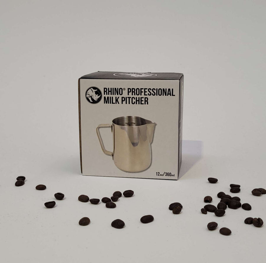 Rhino Classic Milk Jug Pitcher - 360ml / 600ml
