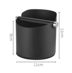 Stainless Steel Coffee Grounds Knock Box