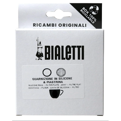 Bialetti FILTER+SILICON GASKET 12 Cup ALUM
