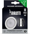 Bialetti FILTER+SILICON GASKET 4 Cup INOX