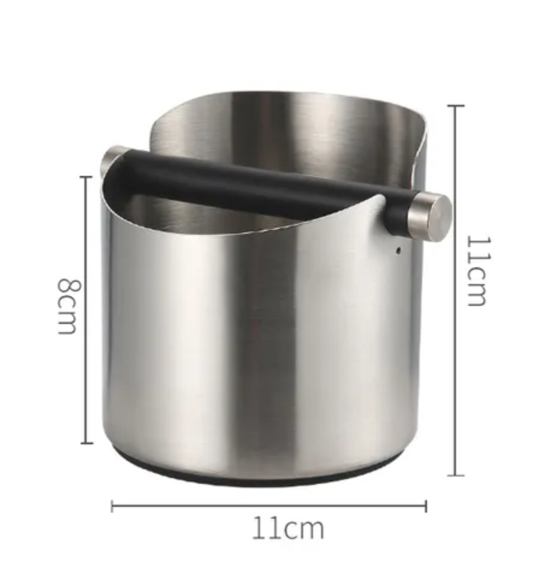 Stainless Steel Coffee Grounds Knock Box