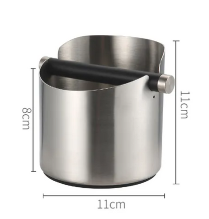 Stainless Steel Coffee Grounds Knock Box