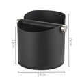 Stainless Steel Coffee Grounds Knock Box