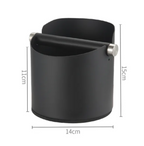 Stainless Steel Coffee Grounds Knock Box